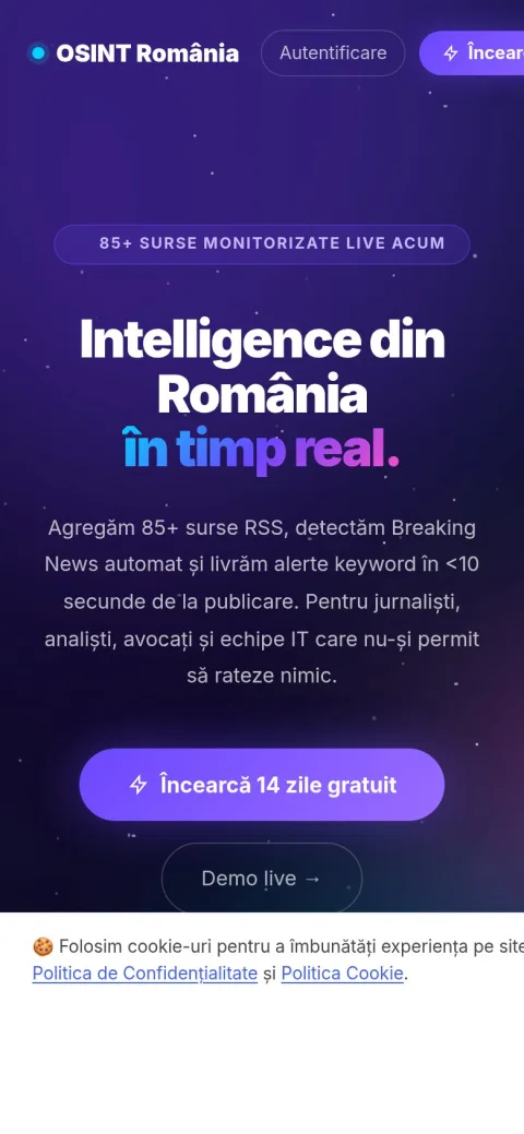 OSINT Romania mobile