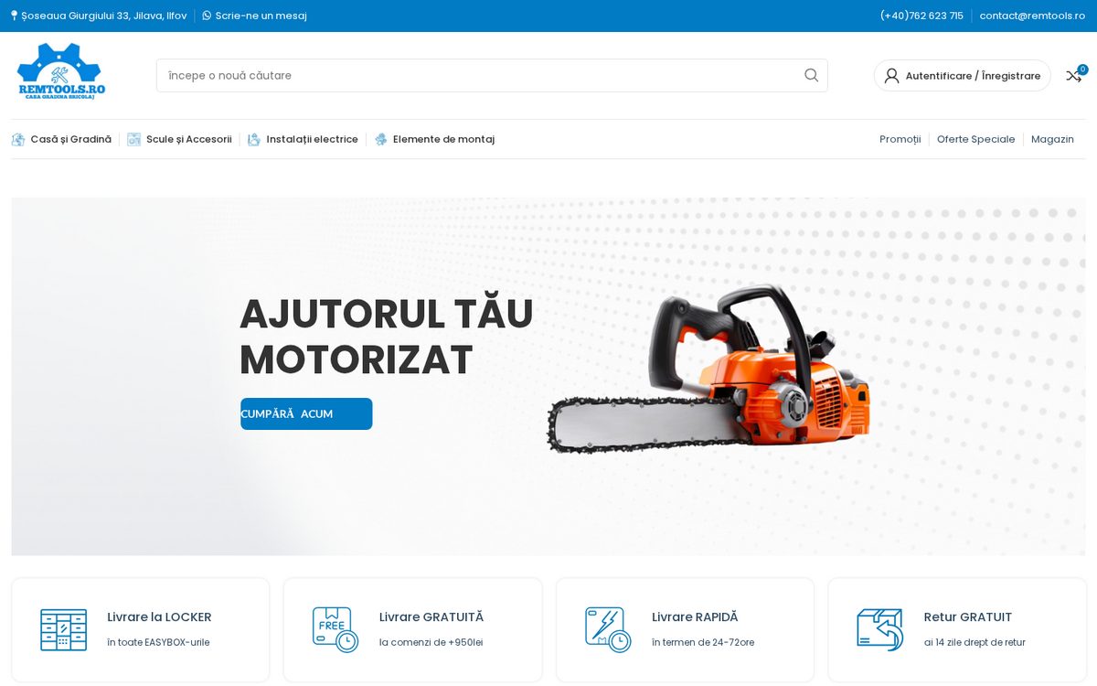 Captură din proiectul RemTools